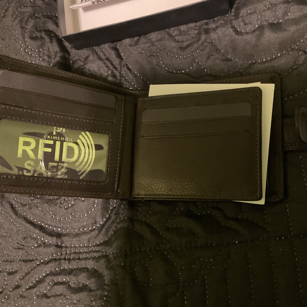 Prime Hide‎ Washington RFID Blocking Brown Leather Wallet with coin Purse - Picture 8 of 14